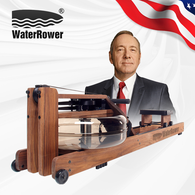 WaterRower纸牌屋原款划船器进口水阻划船机健身器材家用Classic