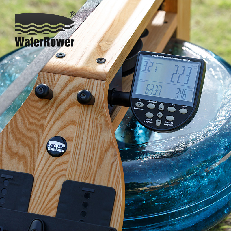 WaterRower 沃特罗伦家用健身器材水阻划船机大自然Natural款套装