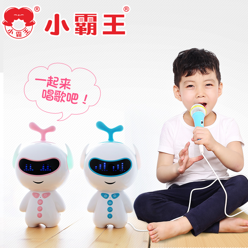 小霸王WIFI智能陪伴机器人早教学习语音对话儿童高科技玩具早教机