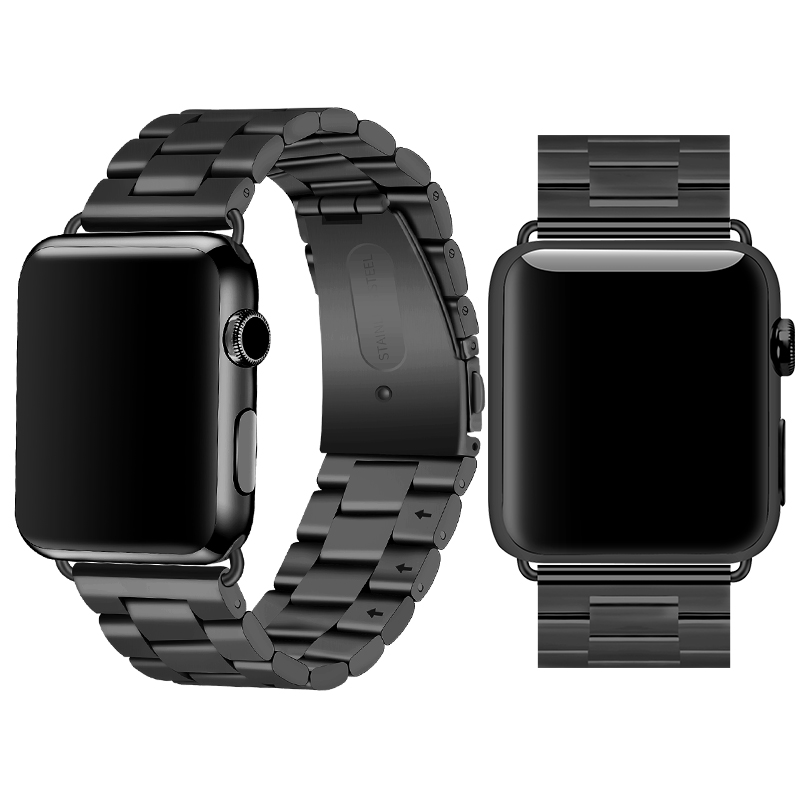 翰诺思适用apple watch表带iwatch2手表带iwatch3苹果不锈钢表带 下架