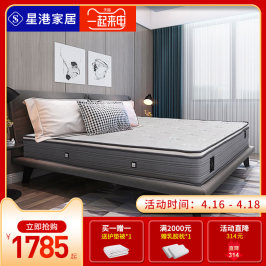 星港冷暖两面床垫 1.5米席梦思床垫 天然椰棕床垫1.8m 经济型偏硬