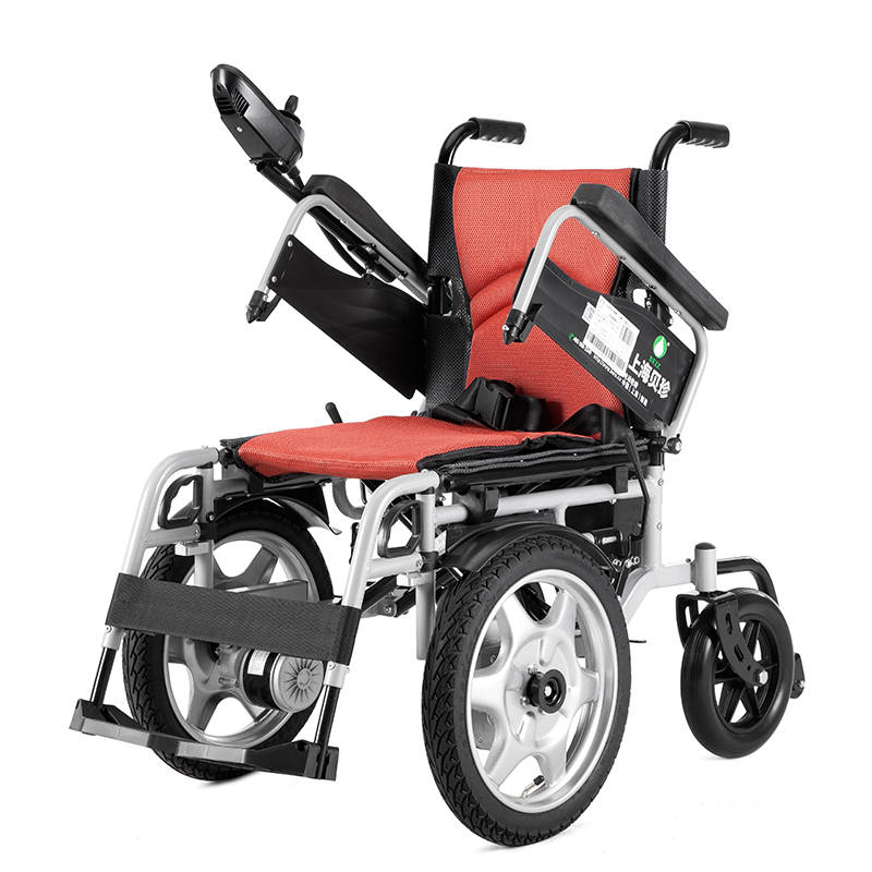 贝珍电动轮椅车智能全自动折叠轻便锂电池双人残疾老年老人代步车
