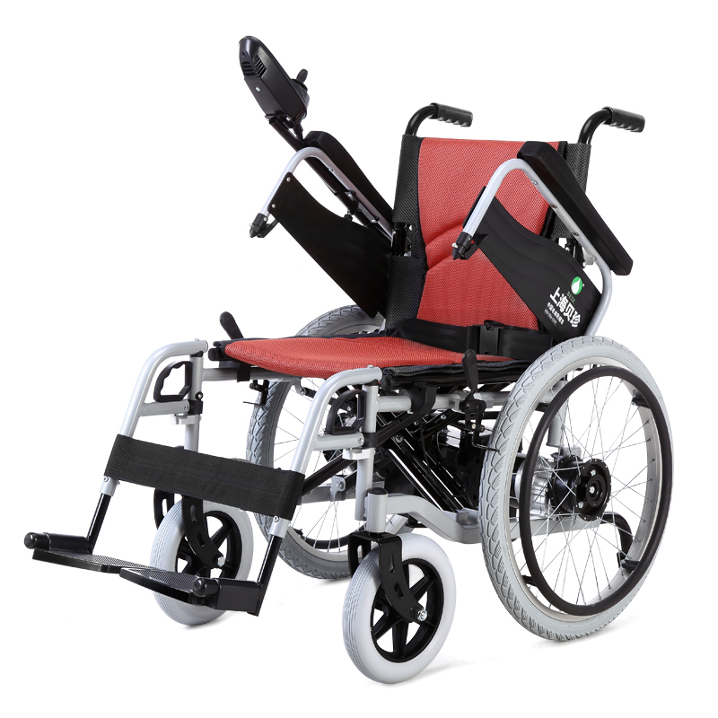 贝珍电动轮椅智能全自动多功能折叠轻便躺残疾人老年人代步车双人