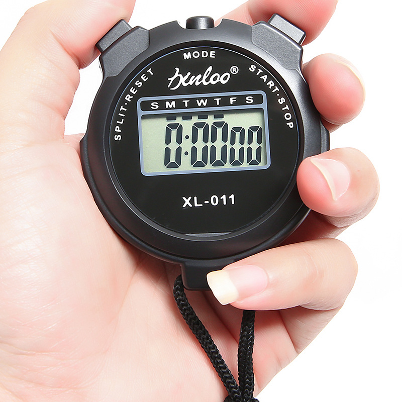 电子秒表计时器 运动健身学生比赛 跑步田径训练游泳裁判运动秒表